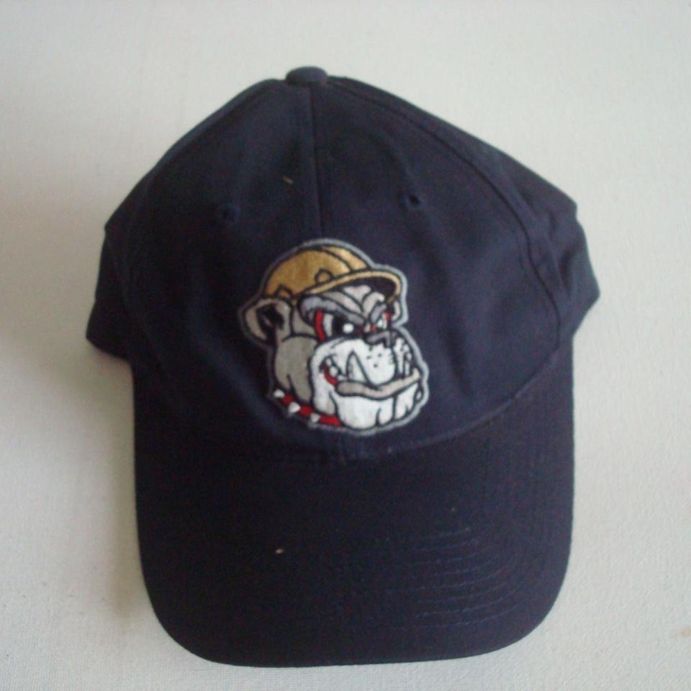 MINOR LEAGUE BASEBALL BULLDOGS SNAPBACK HAT CAP VINTAGE 00S Y2K M2